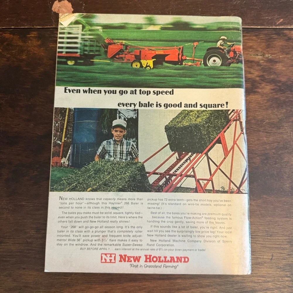 Vintage Farm Journal Magazine March 1966 Agriculture Farming Crocus‎ Bee
